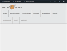 Tablet Screenshot of multisportbv.nl